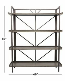 Peyton Lane Iron Industrial Shelving Unit Home -Shop Style Sales 3050231026 RLLD 3