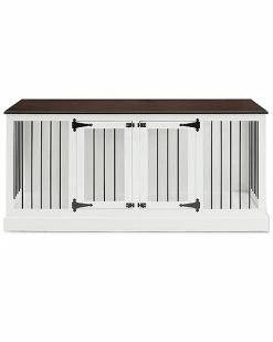 Crosley Furniture Winslow Medium Credenza Pet Crate Home