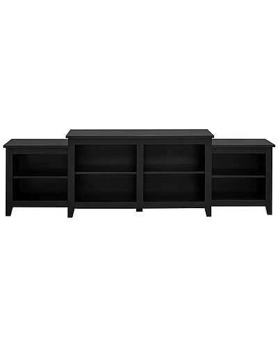 Hewson Simple Black Tiered Top Tv Stand Home 3 Hewson Simple Black Tiered Top Tv Stand Home