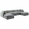 Shabby Chic Yasmin Sofa U-Chaise Sectional Home