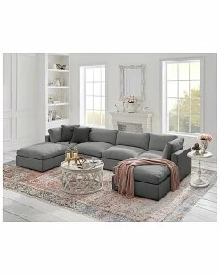Shabby Chic Yasmin Sofa U-Chaise Sectional Home 13 Shabby Chic Yasmin Sofa U-Chaise Sectional Home -Shop Style Sales 3050234235 RLLD 6