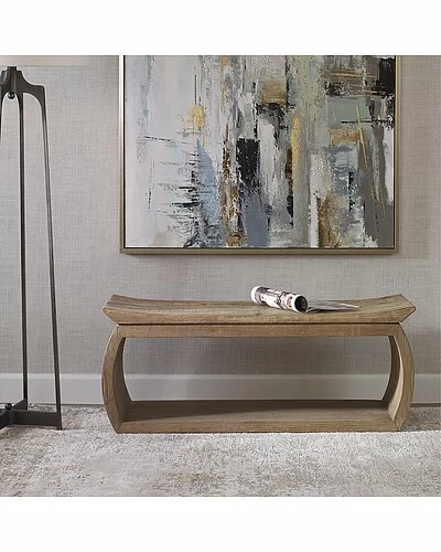 Uttermost Connor Reclaimed Wood Bench Home 4 Uttermost Connor Reclaimed Wood Bench Home - Image 2