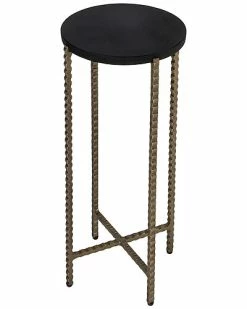 Butler Specialty Company Nigella Granite Cross Legs Side Table Home