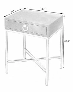 Butler Specialty Company One Drawer End Table Home -Shop Style Sales 3050238370 RLLD 3