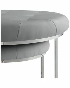 Nicole Miller Set Of 2 Keanu Ottomans Home 12 Nicole Miller Set Of 2 Keanu Ottomans Home -Shop Style Sales 3050240256 RLLD 5