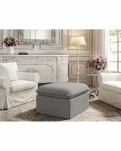 Shabby Chic Jessalyn Ottoman Home 5 Shabby Chic Jessalyn Ottoman Home -Shop Style Sales 3050240292 RLLD 2