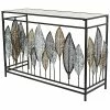 Peyton Lane Black Metal Contemporary Console Table Home -Shop Style Sales 3050244500 RLLD 1