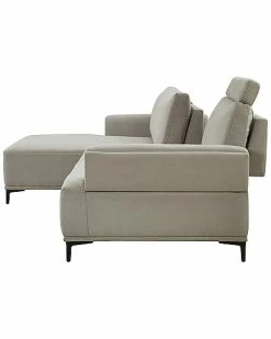 Pasargad Home Modern Left Beige Sectional Lucca Sectional Sofa 11 Pasargad Home Modern Left Beige Sectional Lucca Sectional Sofa -Shop Style Sales 3050247818 RLLD 5
