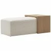 Sagebrook Home Modern Rectangular Ottoman -Shop Style Sales 3050254382 RLLD 1