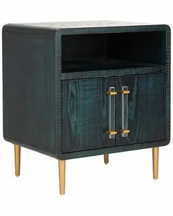 Safavieh Couture Alfie 2 Door Side Table Home