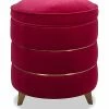Jennifer Taylor Home Midas Round Accent Storage Ottoman -Shop Style Sales 3050263844 RLLD 1