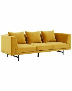 Safavieh Couture Marcy Velvet Sofa Home