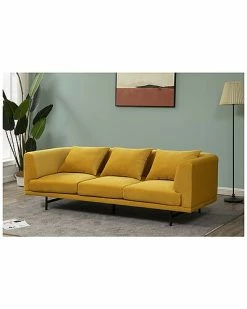 Safavieh Couture Marcy Velvet Sofa Home -Shop Style Sales 3050265170 RLLD 4