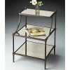 Butler Specialty Company Peninsula Mirrored Tiered Side Table Home