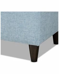 Design Studios Brette Modern Finished Wood Storage Bench Ottoman Home Light Blue 13 Design Studios Brette Modern Finished Wood Storage Bench Ottoman Home Light Blue -Shop Style Sales 3050271507 RLLD 5