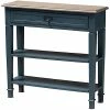 Design Studios Auphine Blue Spruce Fiinished Wood Accent Console Table Home Blue/oak 1 Design Studios Auphine Blue Spruce Fiinished Wood Accent Console Table Home Blue/oak -Shop Style Sales 3050271519 RLLD 1