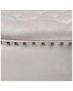 Design Studios Iglehart Light Velvet Tufted Cocktail Ottoman Home Slate Gray 10 Design Studios Iglehart Light Velvet Tufted Cocktail Ottoman Home Slate Gray -Shop Style Sales 3050271528 RLLD 4