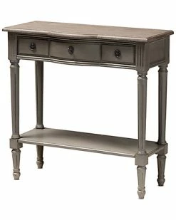 Design Studios Noelle Finished 1-Drawer Wood Console Table Home Gray -Shop Style Sales 3050271553 RLLD 1 1