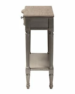 Design Studios Noelle Finished 1-Drawer Wood Console Table Home Gray -Shop Style Sales 3050271553 RLLD 6