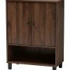 Design Studios Rossin Wood Entryway Shoe Storage Cabinet Home Walnut 2 Design Studios Rossin Wood Entryway Shoe Storage Cabinet Home Walnut -Shop Style Sales 3050271556 RLLD 1
