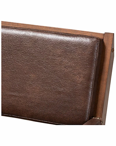 Design Studios Rovelyn Upholstered Walnut Finished Wood 2pc Living Room Set Home Brown/walnut 7 Design Studios Rovelyn Upholstered Walnut Finished Wood 2pc Living Room Set Home Brown/walnut - Image 5