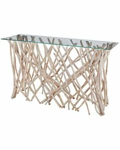 Artistic Home & Lighting Teak Root Console
