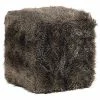 Uttermost Jayna Fur Ottoman Home