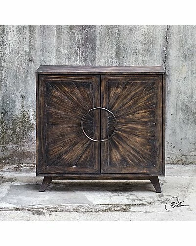 Uttermost Kohana Black Console Cabinet Home 4 Uttermost Kohana Black Console Cabinet Home - Image 2