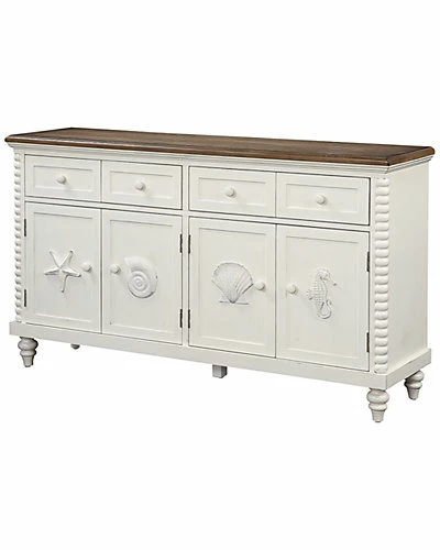 Coast To Coast 4-Drawer Media Credenza Home 3 Coast To Coast 4-Drawer Media Credenza Home