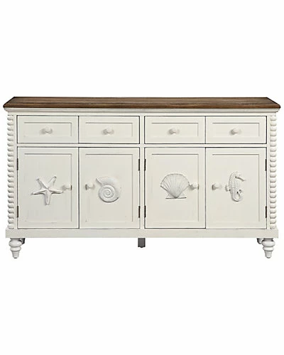 Coast To Coast 4-Drawer Media Credenza Home 4 Coast To Coast 4-Drawer Media Credenza Home - Image 2