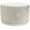 Pasargad Home Safari Cowhide Round Ottoman