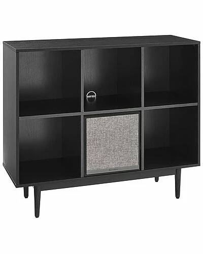 Crosley Liam 6 Cube Record Storage Bookcase With Speaker Home 3 Crosley Liam 6 Cube Record Storage Bookcase With Speaker Home