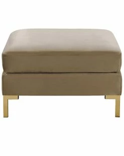 Chic Home Girardi Taupe Ottoman -Shop Style Sales 3050287376 RLLD 2
