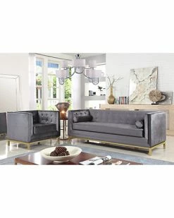 Chic Home Dafna Sofa Grey -Shop Style Sales 3050288368 RLLD 4