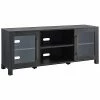 Abraham + Ivy Quincy 58In Charcoal Gray Tv Stand Home -Shop Style Sales 3050295484 RLLD 1
