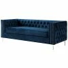 Inspired Home Alison Velvet Sofa