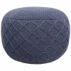 Pasargad Home Santorini Collection Cotton Pouf -Shop Style Sales 3050299074 RLLD 1