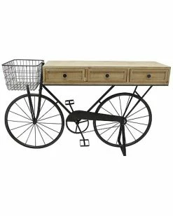 Sagebrook Home Bicycle Console W/ Drawers