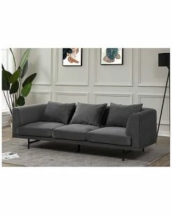 Safavieh Couture Marcy Velvet Sofa Home -Shop Style Sales 3050306916 RLLD 4