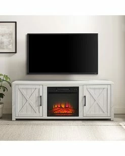 Crosley Furniture Gordon 58in Low-Profile TV Stand W/Fireplace Home 9 Crosley Furniture Gordon 58in Low-Profile TV Stand W/Fireplace Home -Shop Style Sales 3050307416 RLLD 2