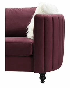 Chic Home Riviera Purple Sofa -Shop Style Sales 3050316361 RLLD 5