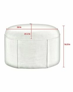 Shabby Chic Lucero Ottoman Home -Shop Style Sales 3050317692 RLLD 3