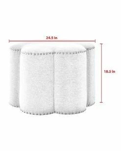 Shabby Chic Paizley Ottoman Home -Shop Style Sales 3050317708 RLLD 3