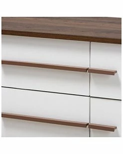 Design Studios Mette Mid-Century Modern 4-Drawer Wood TV Stand Home -Shop Style Sales 3050322621 RLLD 4