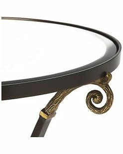 Butler Specialty Company Meurice Glass & Metal Accent Table Home -Shop Style Sales 3050322778 RLLD 4