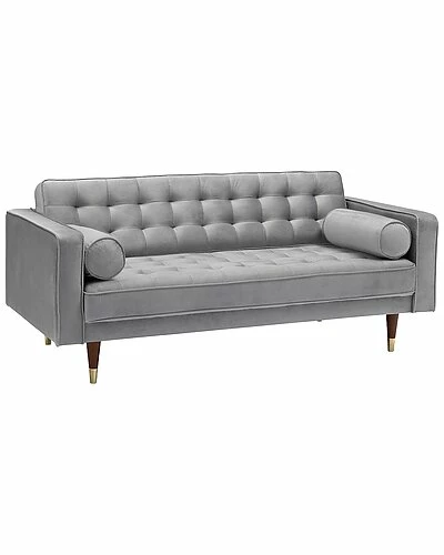 Armen Living Somerset Velvet Mid Century Modern Loveseat Home 3 Armen Living Somerset Velvet Mid Century Modern Loveseat Home
