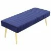 Pangea Home Gold Hilda Bench