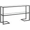 Abraham + Ivy Errol 55in Rectangular Console Table Home