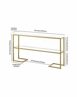 Abraham + Ivy Errol 55in Rectangular Console Table Home -Shop Style Sales 3050329788 RLLD 4