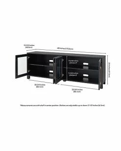 Abraham + Ivy Quincy Rectangular TV Stand For TVs Up To 80in Home 9 Abraham + Ivy Quincy Rectangular TV Stand For TVs Up To 80in Home -Shop Style Sales 3050329805 RLLD 4